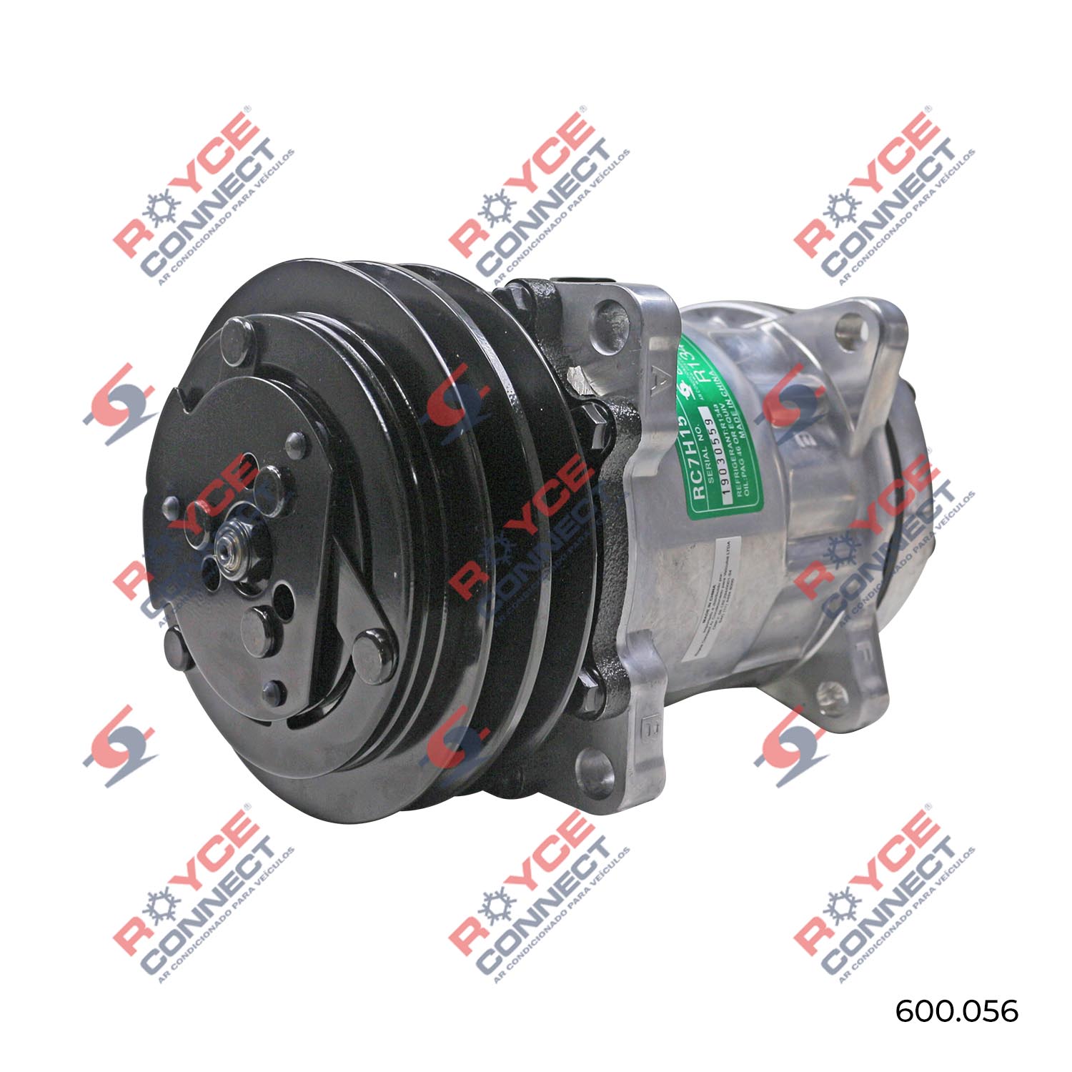 COMPRESSOR AR-CONDICIONADO 7HI5 (DENSO) - MASSEY FERGUSON 650 / 650 ADV /  660 / 660 ADV / 680 / 680 ADV À 7415 - 3782613 - Agrodemp Tratores, Loja  de Peças para Tratores