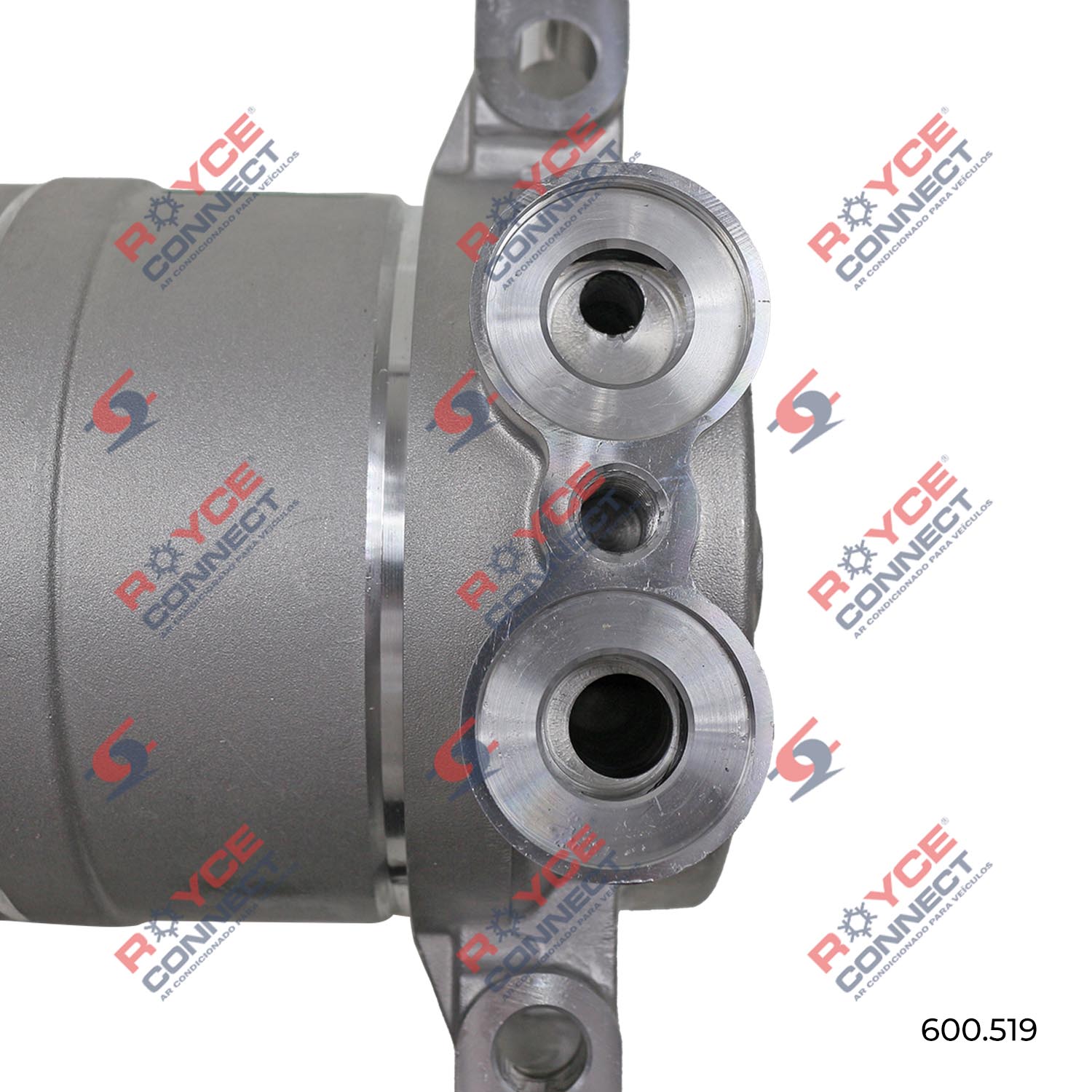 Compressor Modelo H6 S10/ Blazer 4.3 V6 R134a - 12 Volts