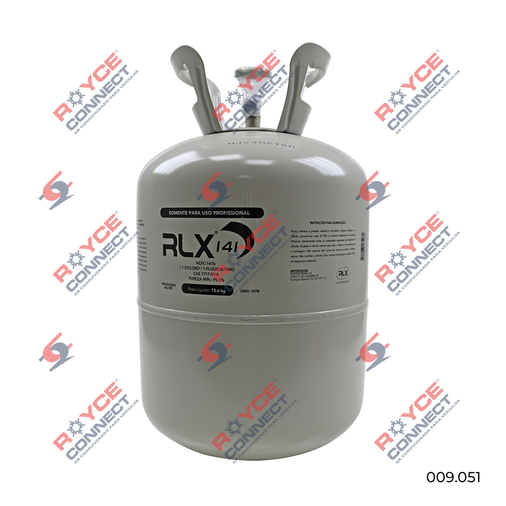 Refrox R141b Fluido R141B para Limpeza em Ar Condicionado 13,6Kg - Royce Connect