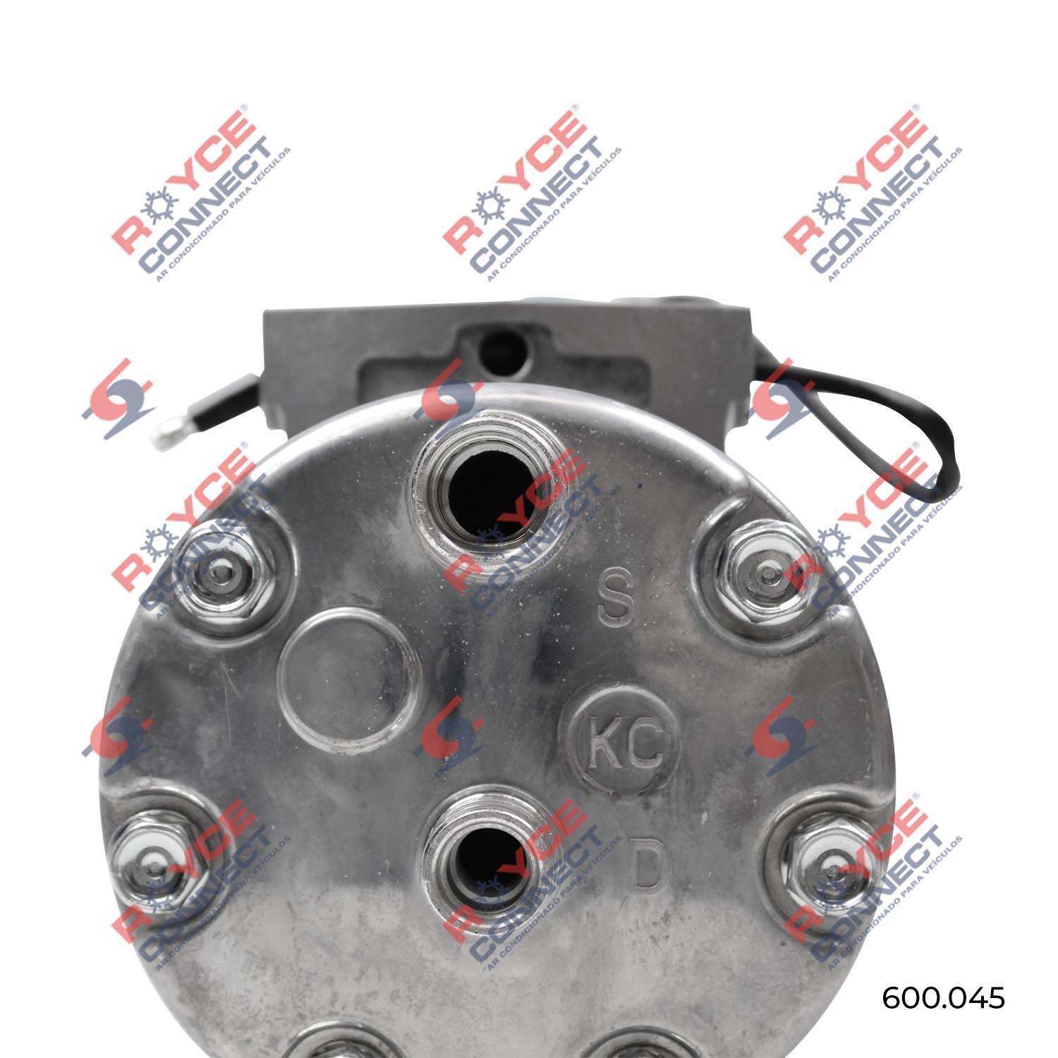 Compressor Modelo AA7H15AA Parafuso Passante Descarga/Sucção
