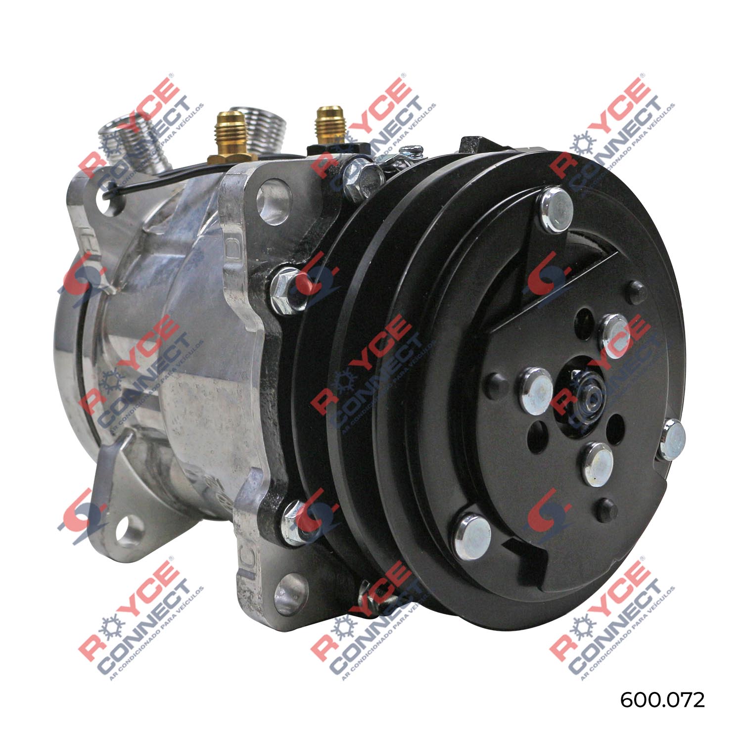 Compressor Modelo 5H09/SE505 8 Orelhas Máquina Caterpillar Mini ...