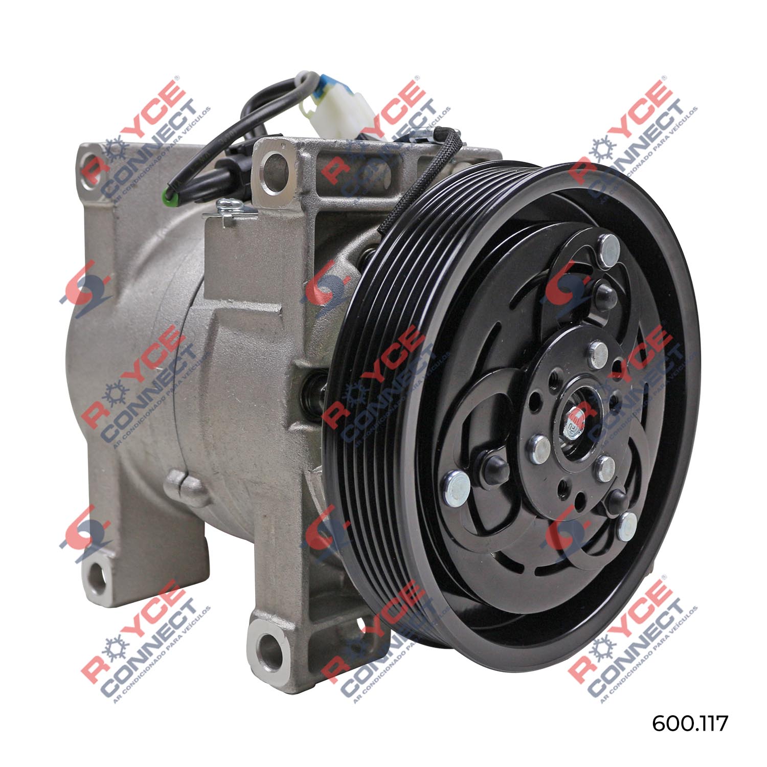 Compressor Zexel Nissan Frontier / XTerra Motor 2.8 12 Volts Polia
