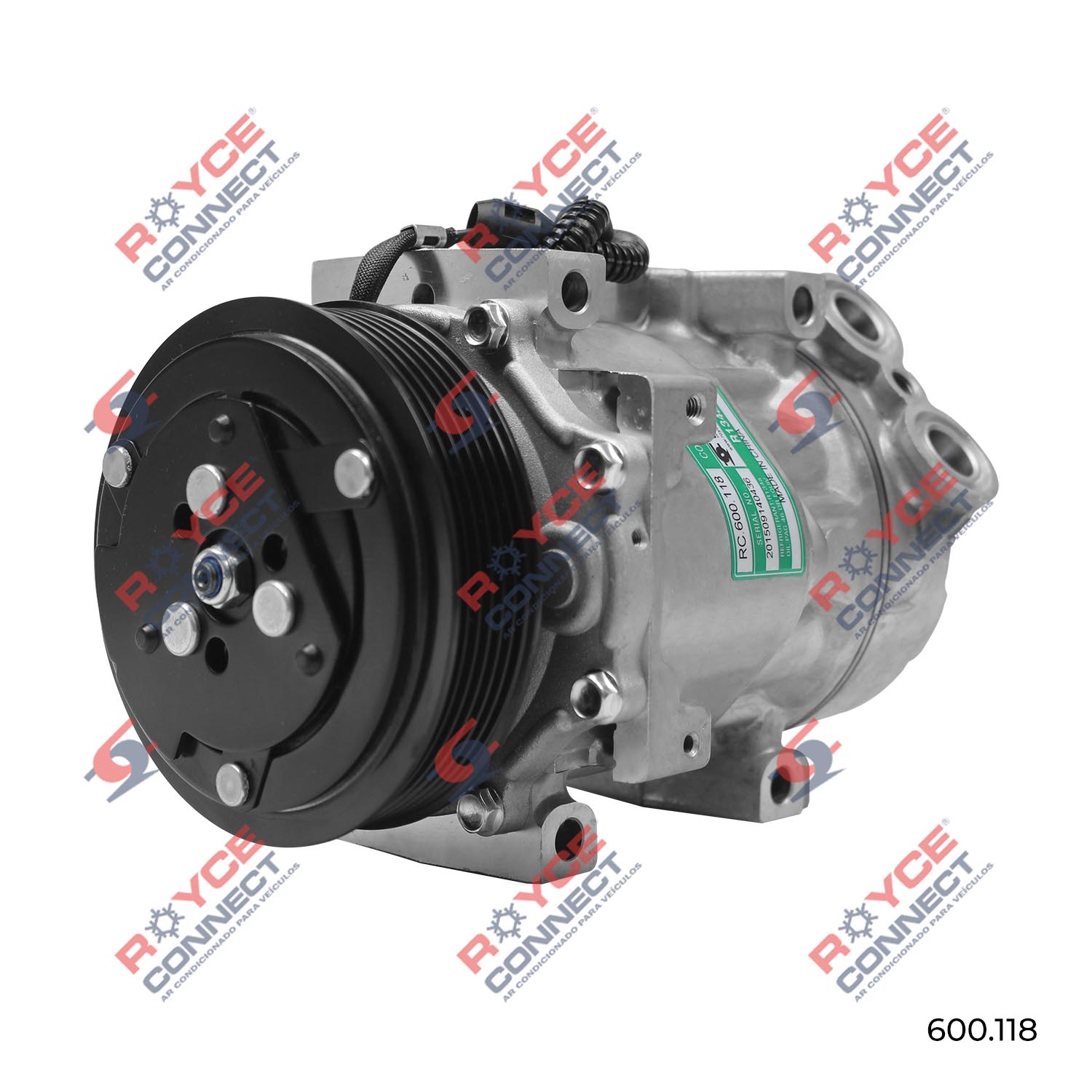 Compressor Sanden SD7V16 Citroën Picasso 2.0 2003> - 12 Volts Polia 6pk ...