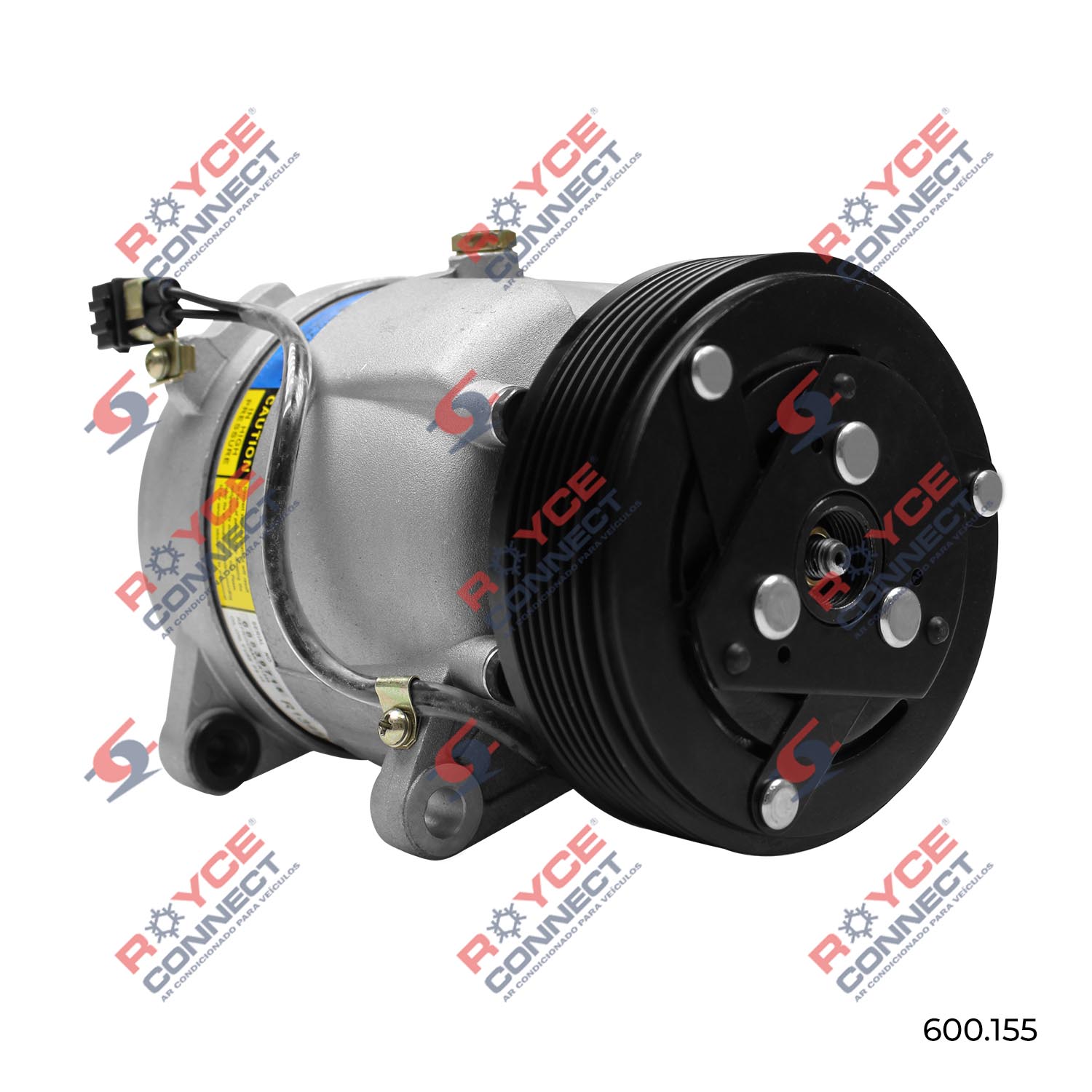 Compressor Modelo Harrison V5 Volkswagen Polo / Golf Até 1998 - 12 ...