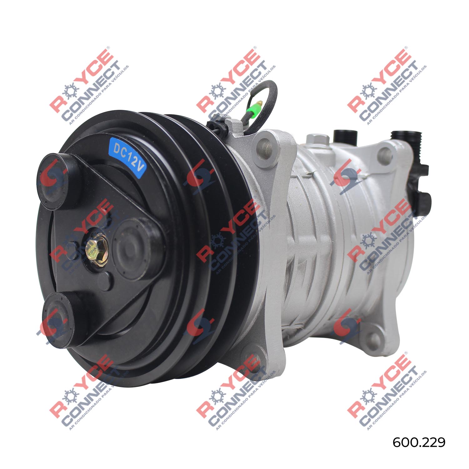 Compressor Modelo TM16HS 163cm³ 8 Orelhas Saida Para Cima - 12