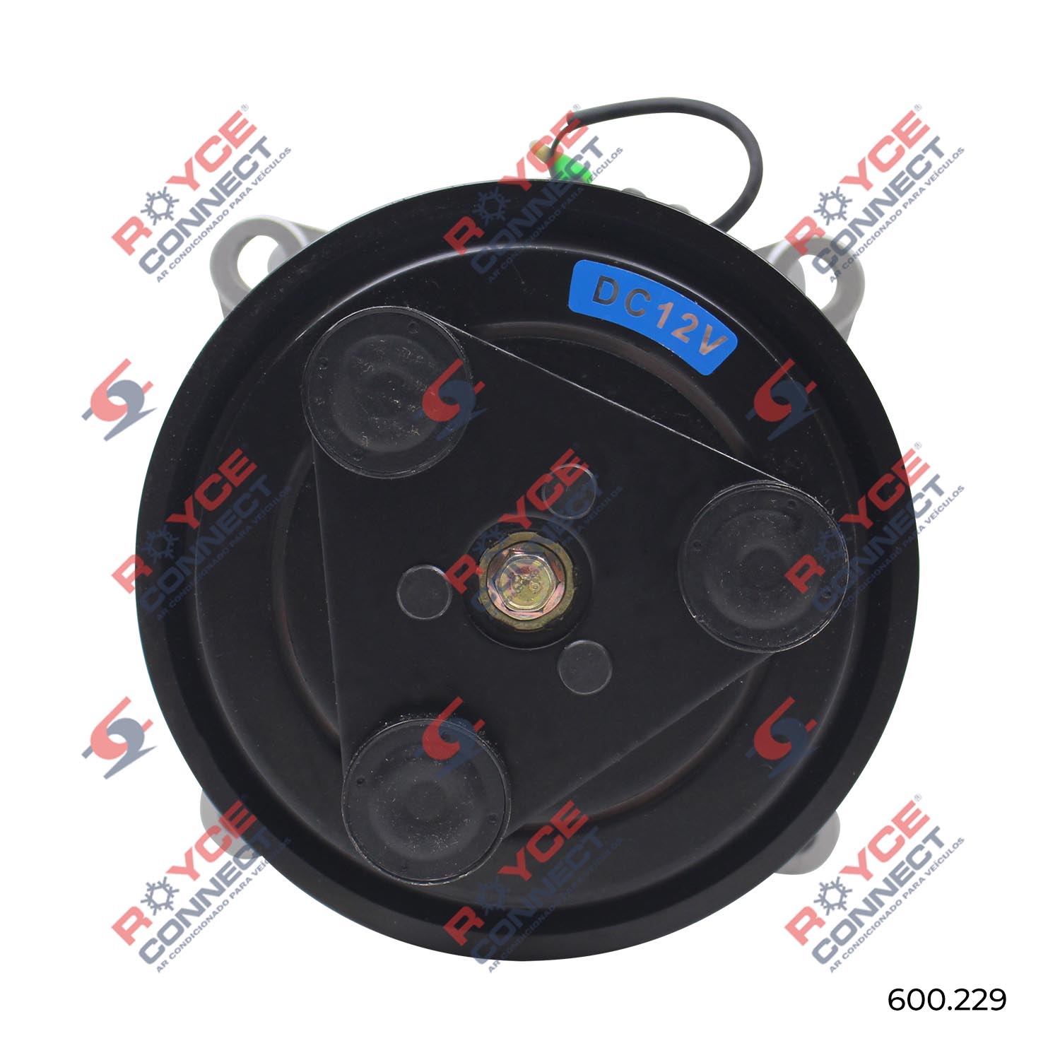 Compressor Modelo TM16HS 163cm³ 8 Orelhas Saida Para Cima - 12