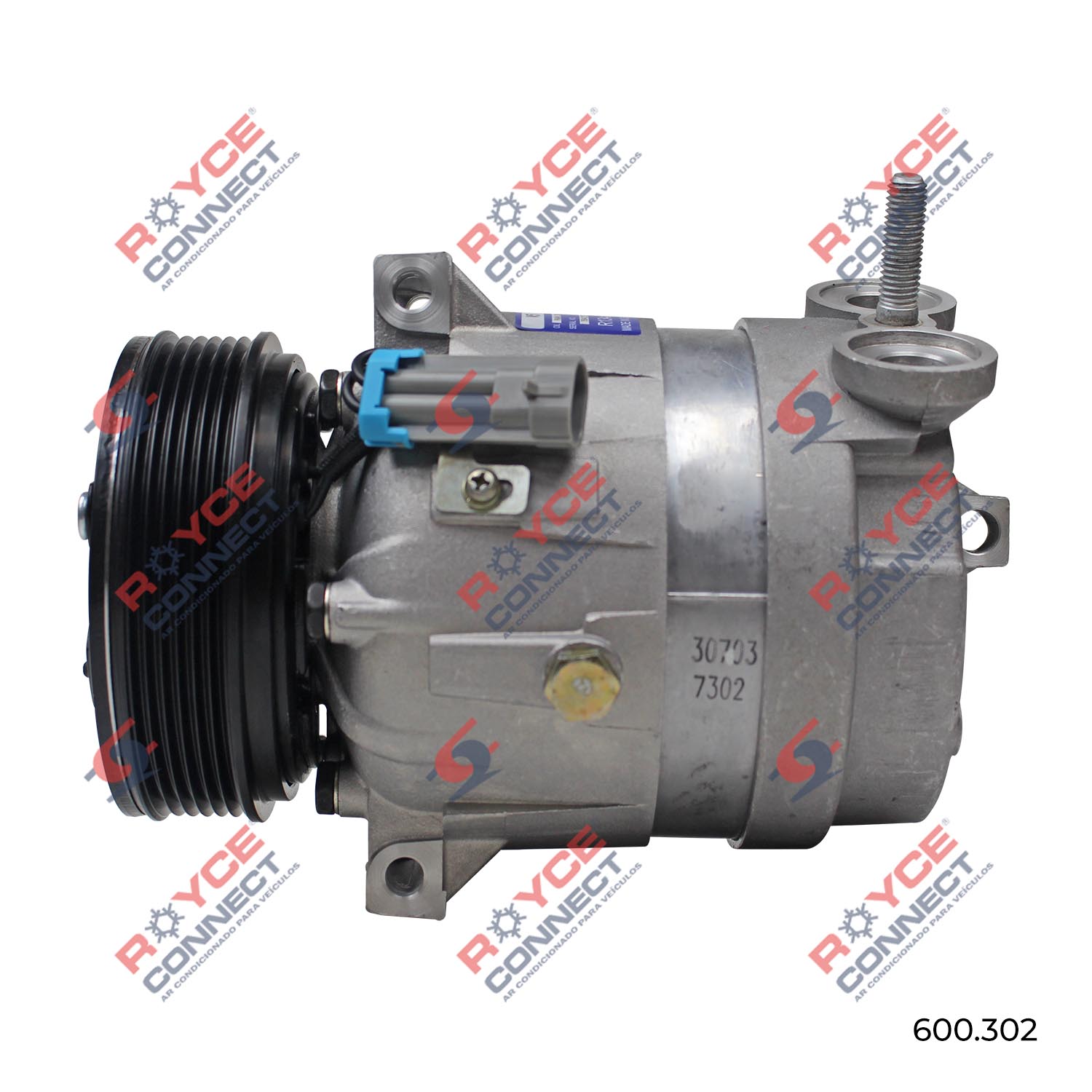 Compressor Harrison V5 Chevrolet Vectra 1997 Até 2002 R134a - 12 Volts ...