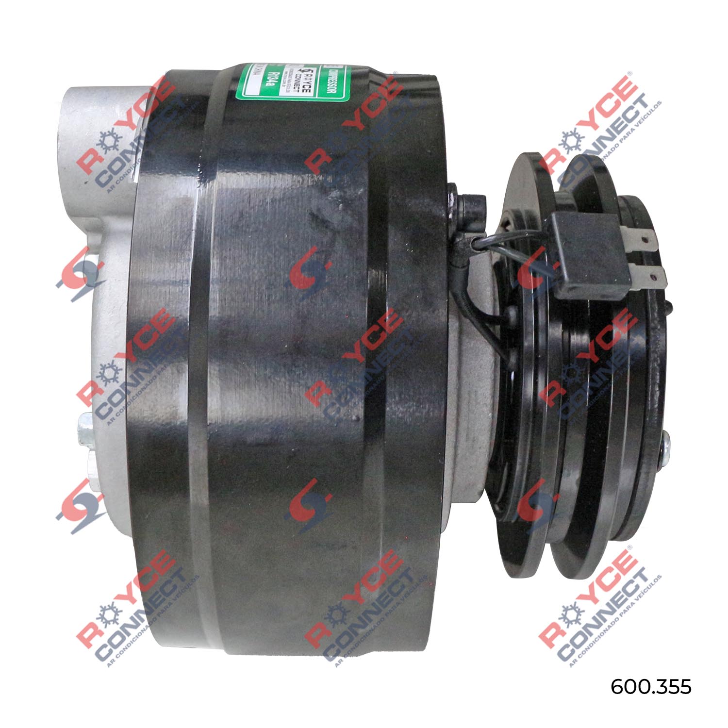 Compressor Harrison R4 Chevrolet SS10 Importado - 12 Volts Polia Canal ...