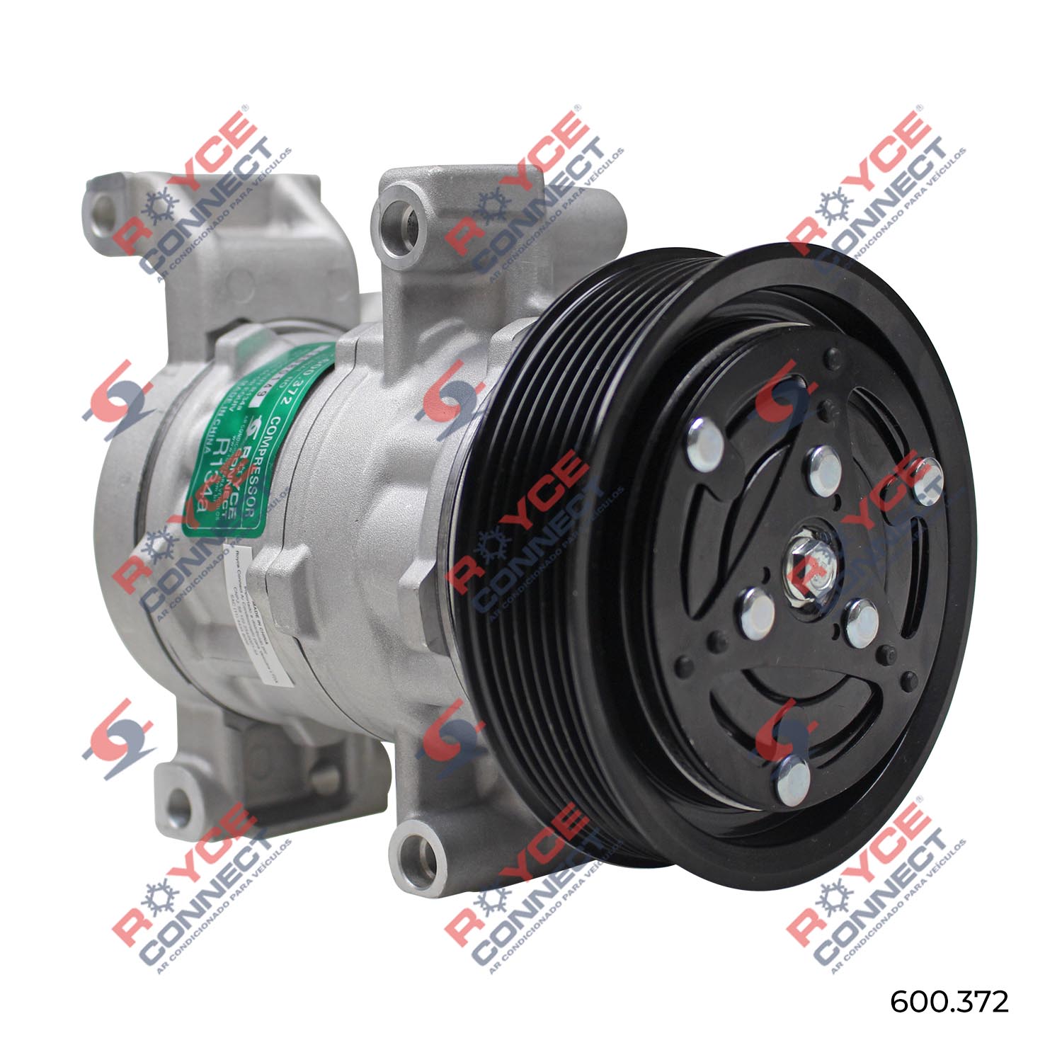 Compressor 10SRE11C Toyota Hilux 2.8 2016> 12 Volts Polia 7pk 125mm OEM BC4471609060 Royce